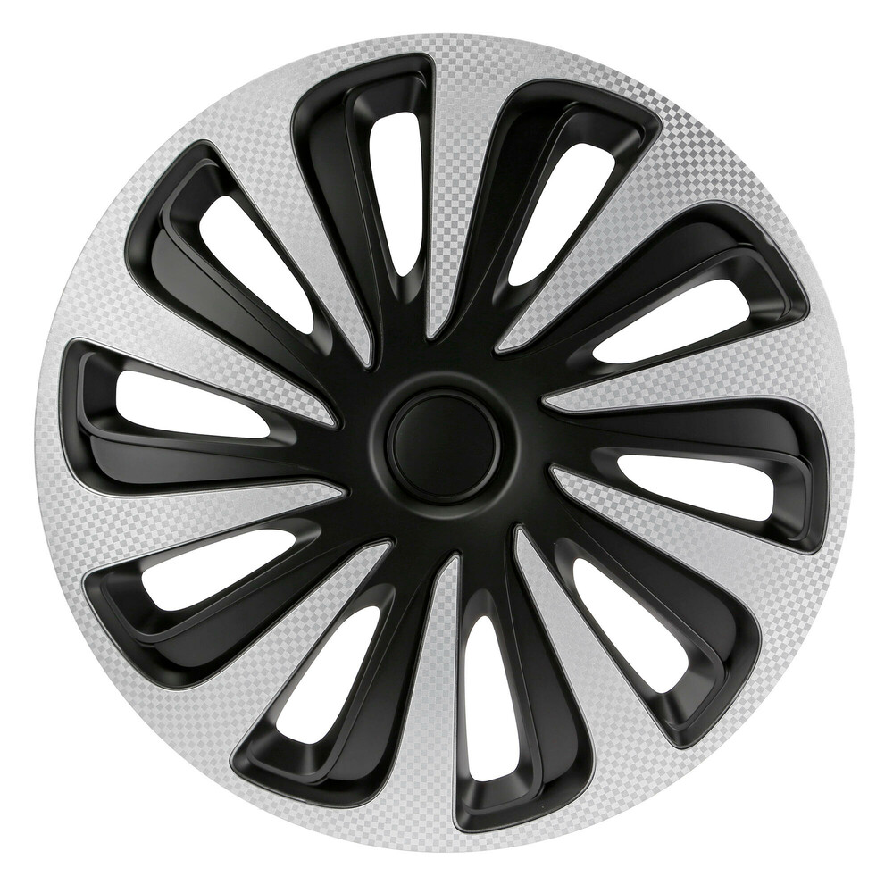 Lampa - Τάσι Αυτοκινήτου 16’’ Kojin Carbon TECH-ONE από υλικό ABS Ασημί / Μαύρο - 1 TEM (L3147.4)