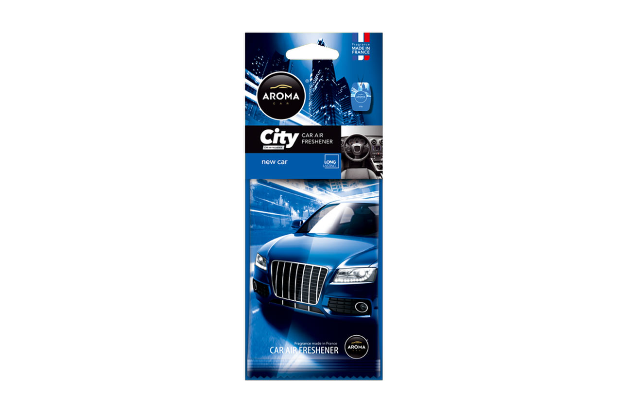 Amio – Αρωματικό Αυτοκινήτου Κρεμαστό Aroma City Card New Car για Φρεσκάδα & Καθημερινή Χρήση – 1 Τεμ. (A92668/AM)
