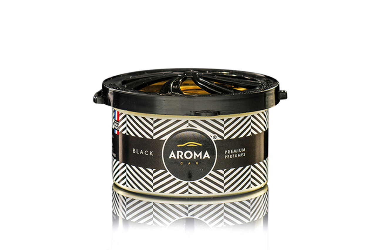 Amio – Αρωματικό Αυτοκινήτου σε Κονσέρβα Aroma Prestige Organic Black για Φρεσκάδα & Καθημερινή Χρήση – 1 Τεμ. (A92515/AM)