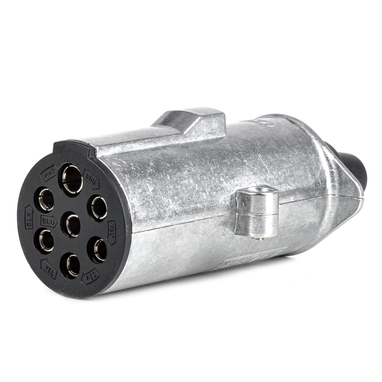 Amio – Πρίζα Κοτσαδόρου 24V 7PIN Type N Αλουμινίου Heavy Duty για Ασφαλή Σύνδεση & Καθημερινή Χρήση – 1 Τεμ. (04790/AM)