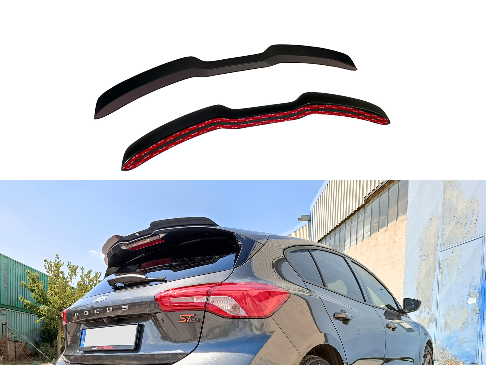 Motordrome - Επιπρόσθετη Αεροτομή για Ford Focus Mk4 ST-Line (2018-) - 1 Τεμ.  (A-479)