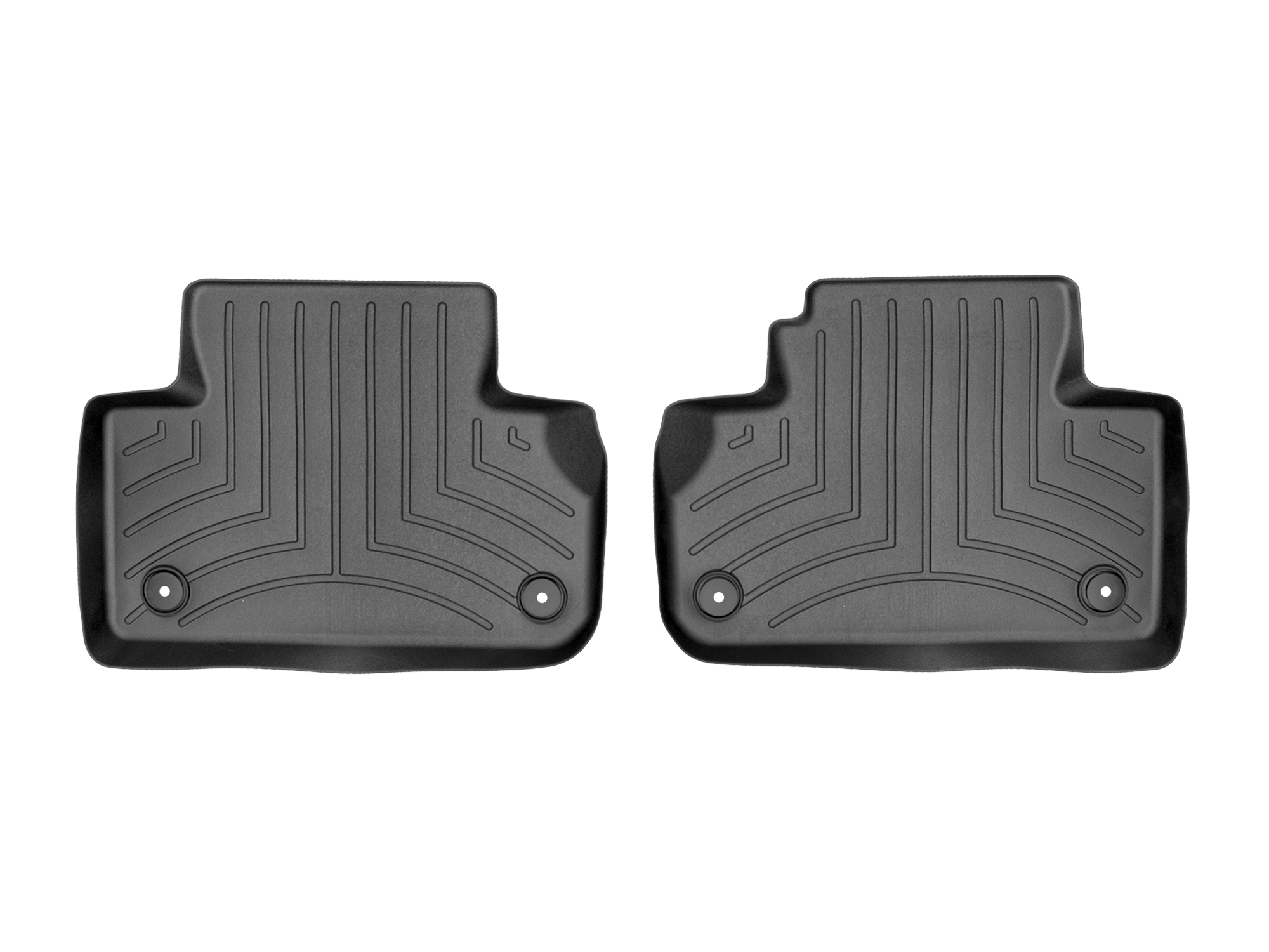 ΠΑΤΑΚΙΑ ΜΑΡΚΕ ΓΙΑ AUDI Q5 SQ5 2017  ΟΠΙΣΘΙΑ ΜΑΥΡΑ 2ΤΕΜ WEATHERTECH