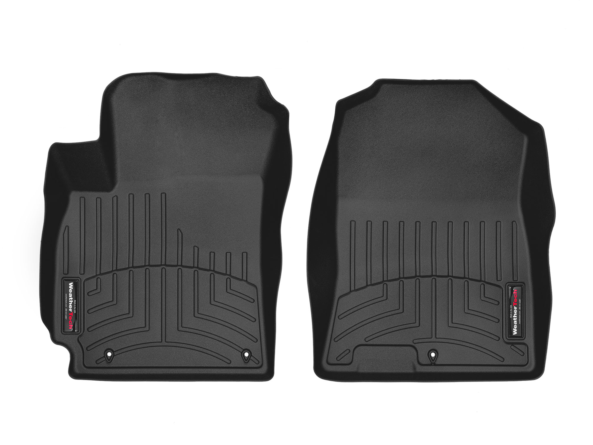 ΠΑΤΑΚΙΑ ΜΑΡΚΕ ΓΙΑ HYUNDAI KONA 2017  ΜΠΡΟΣΤΙΝΑ ΜΑΥΡΑ 2ΤΕΜ WEATHERTECH