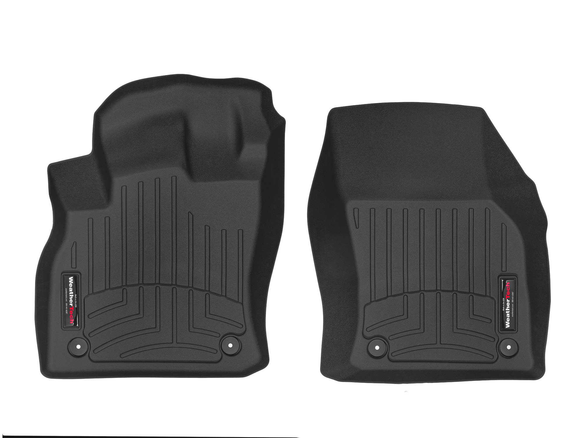 ΠΑΤΑΚΙΑ ΜΑΡΚΕ ΓΙΑ AUDI Q3 2018  ΜΠΡΟΣΤΙΝΑ ΜΑΥΡΑ 2ΤΕΜ WEATHERTECH