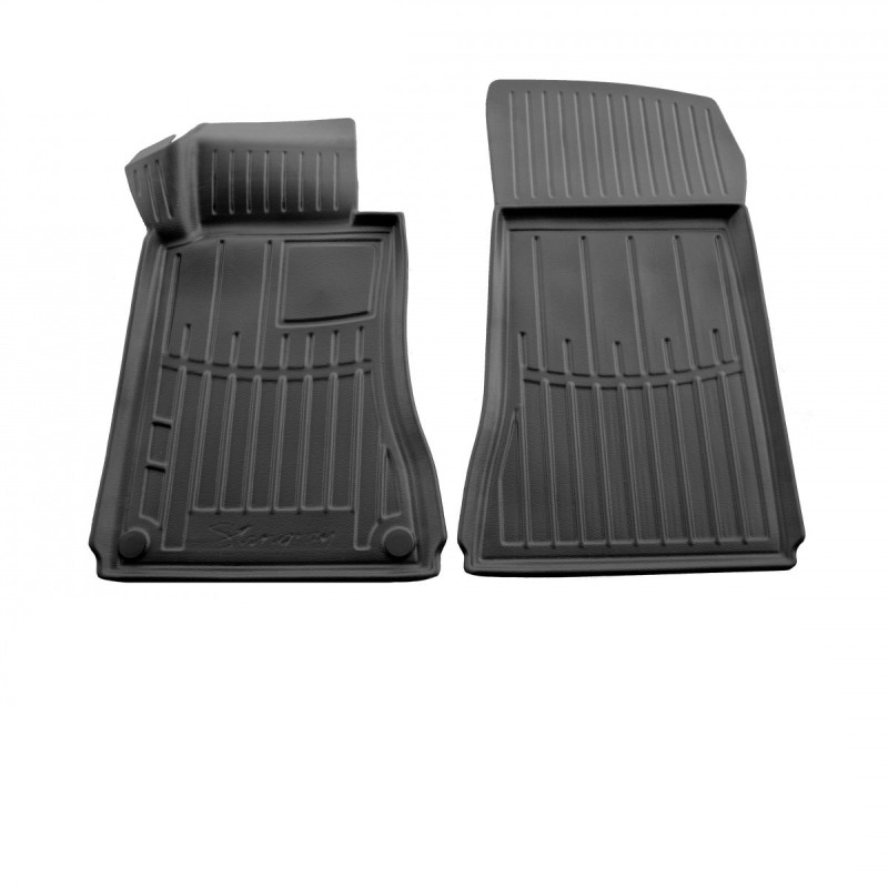 Race Axion - Πατάκια Για Mercedes Benz C-Class (W202) 1993-2001 / C-Class (W203) 2001-2007 4πορτο / 5πορτο Λάστιχο Σκαφάκια Προστατευτικά Με Κουμπώματα Για Επιβατικά Αυτοκίνητα - 2 τεμ. (5012122/ST)