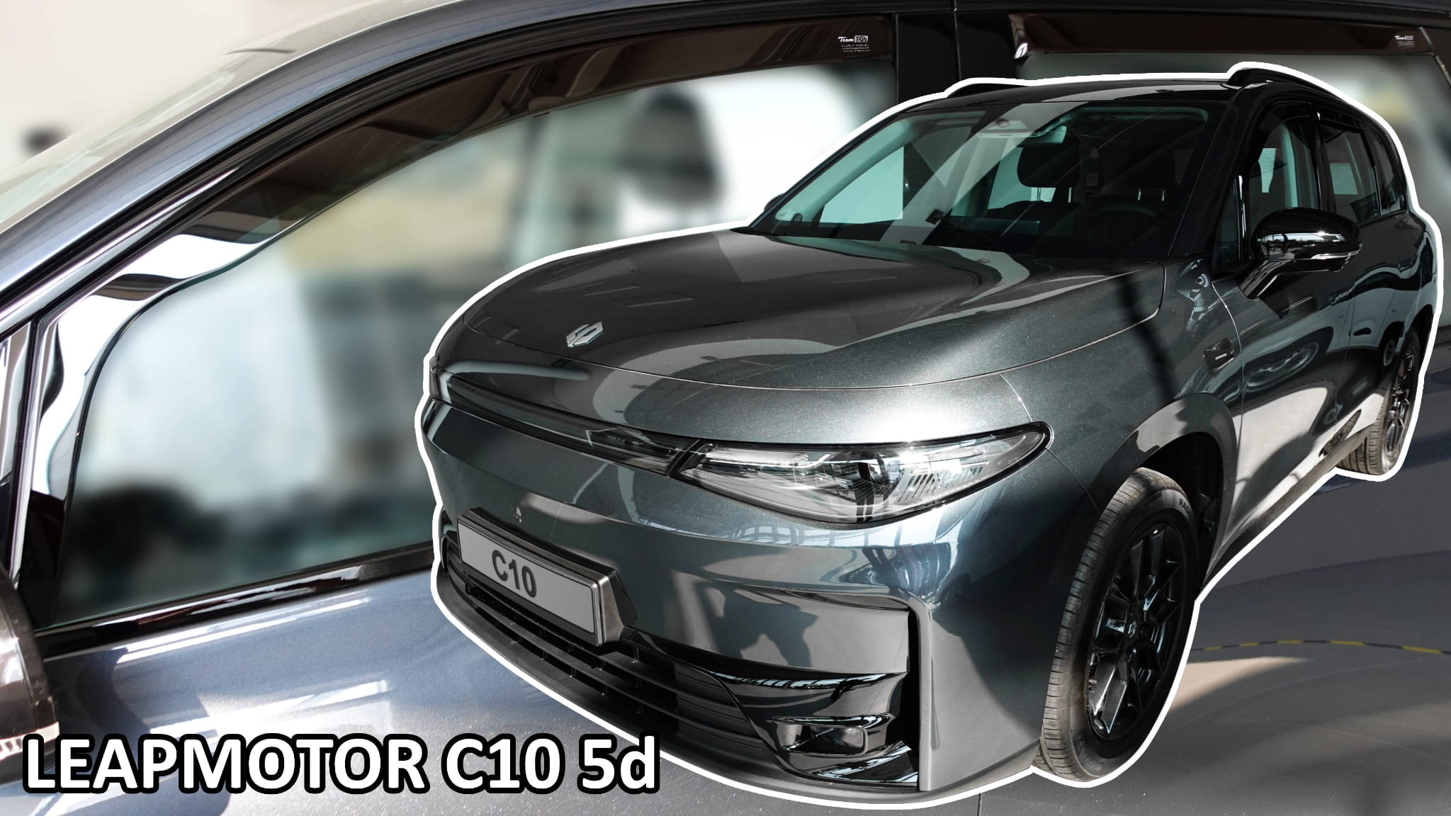 Heko - Ανεμοθραύστες Παραθύρων Για Leapmotor C10 2024 > 5πορτο υλικό Acrylic Χρώμα Φιμέ - 4 τεμ. (ΑΝΕΜ.SET29122)