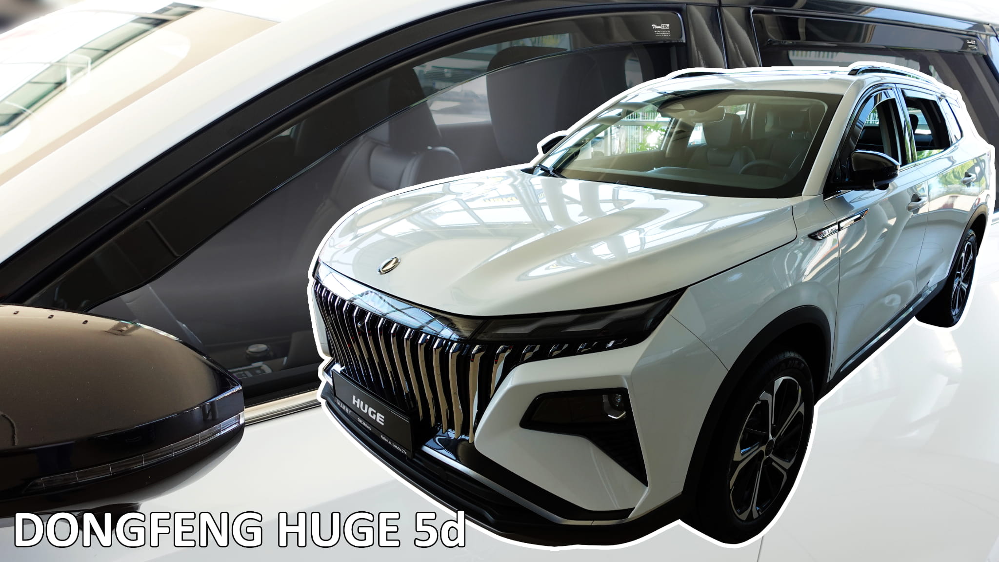 Heko - Ανεμοθραύστες Παραθύρων Για Dongfeng Huge 2025 > 5πορτο υλικό Acrylic Χρώμα Φιμέ - 4 τεμ. (ΑΝΕΜ.SET29128)