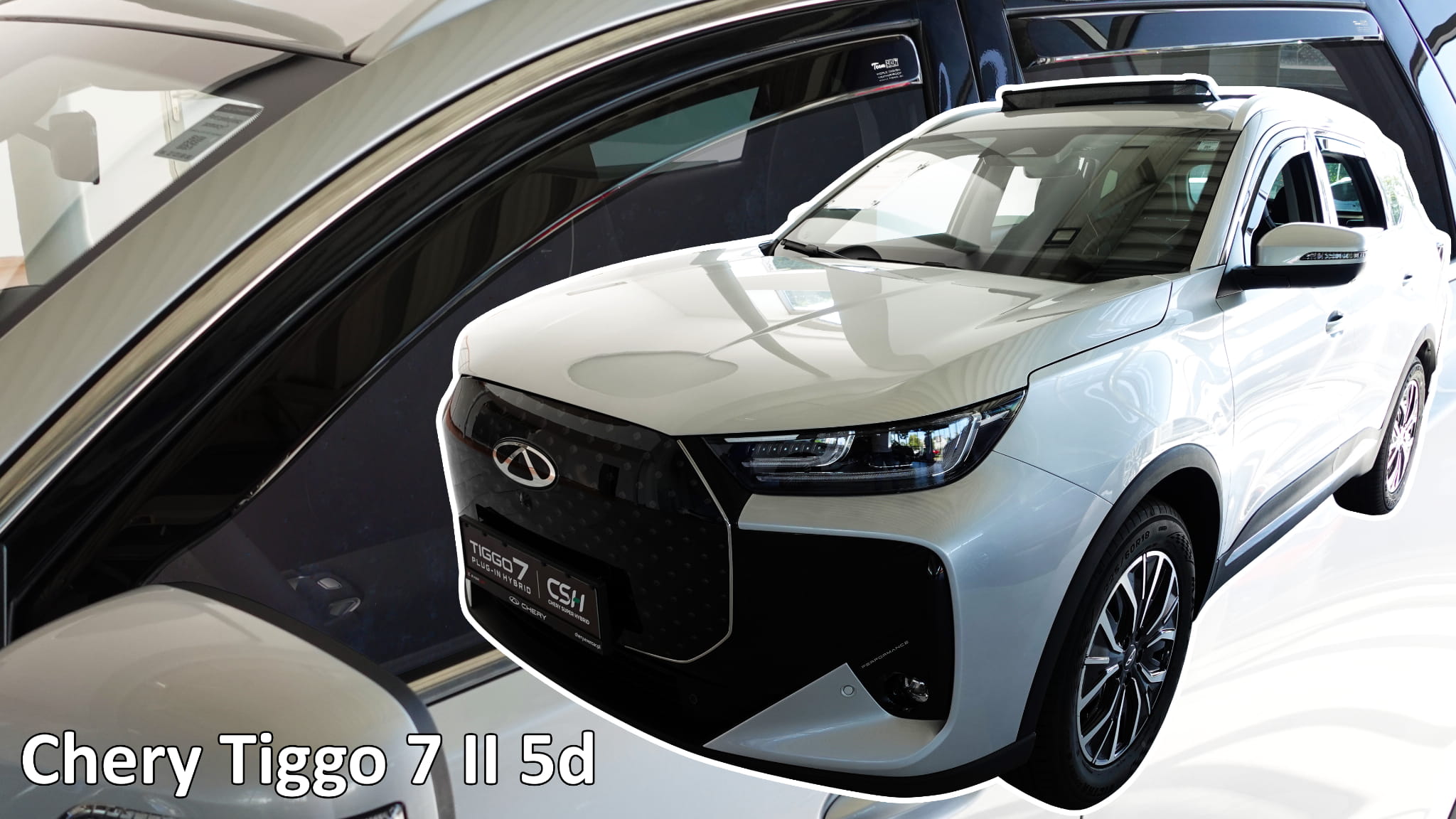 Heko – Ανεμοθραύστες Παραθύρων για Chery Tiggo 7 II Gen 5πορτο 2020 > (Εμπρός & Πίσω) – 4 Τεμ. (ANEM.SET10804)
