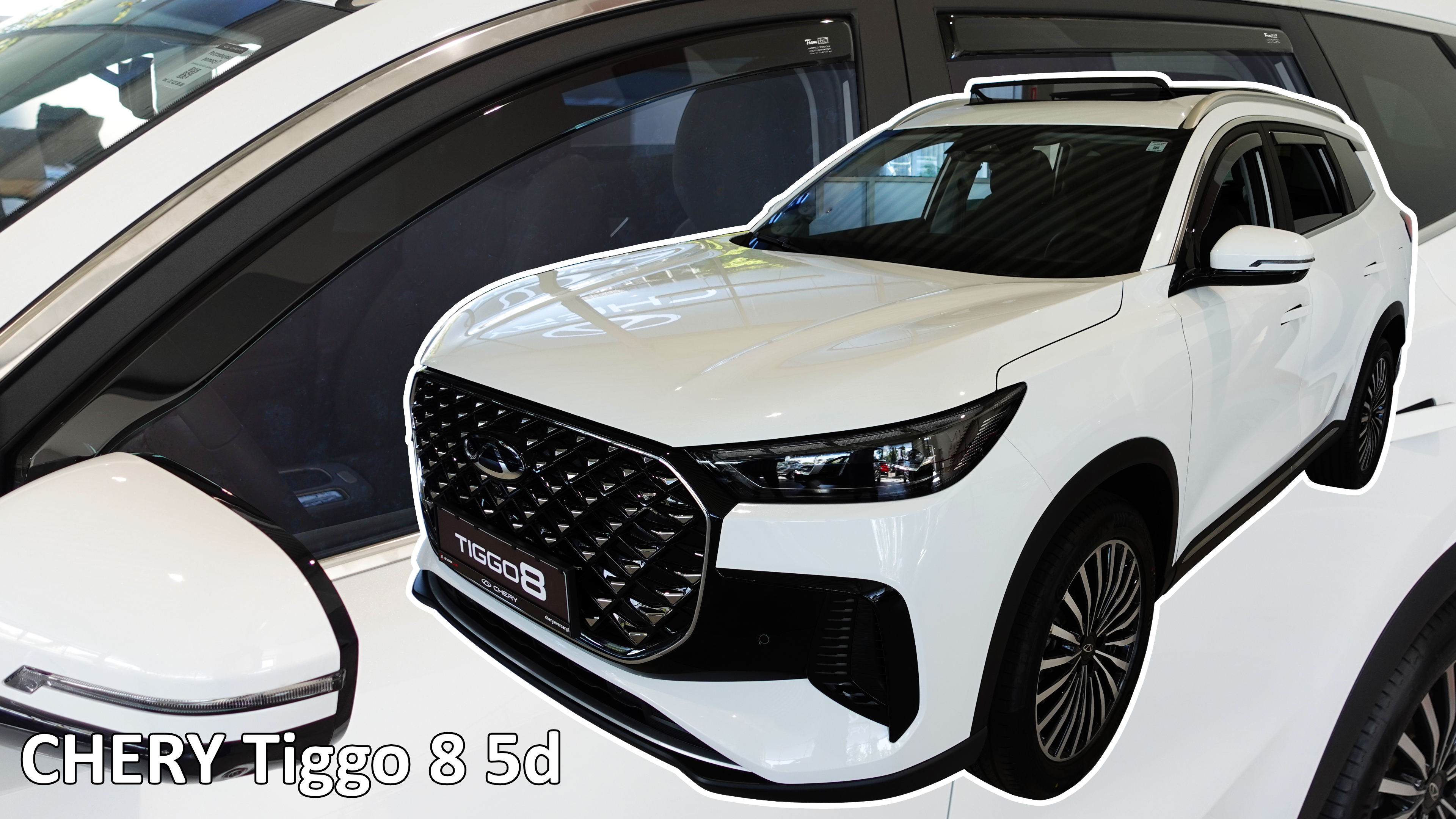 Heko – Ανεμοθραύστες Παραθύρων για Chery Tiggo 8 5πορτο 2025 > (Εμπρός & Πίσω) – 4 Τεμ. (ANEM.SET10806)