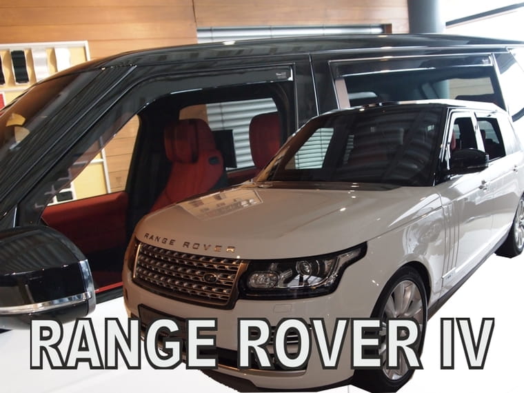 Heko - Ανεμοθραύστες Παραθύρων Για Land Rover Range Rover (L405) 2012 > 2021 5πορτο υλικό Acrylic Χρώμα Φιμέ - 4 τεμ. (ΑΝΕΜ.SET27249)