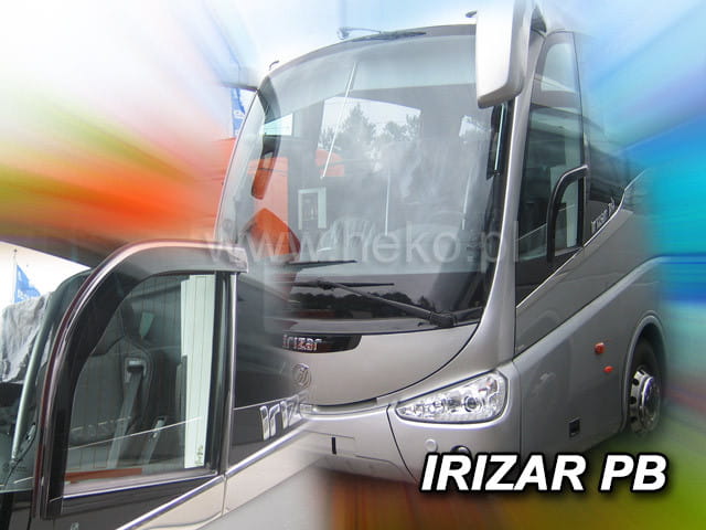 Heko - Ανεμοθραύστες Παραθύρων Για Irizar PB 2003 > 2014 2πορτο υλικό Acrylic Χρώμα Φιμέ - 2 τεμ. (ΑΝΕΜ.10010/TRUCK)