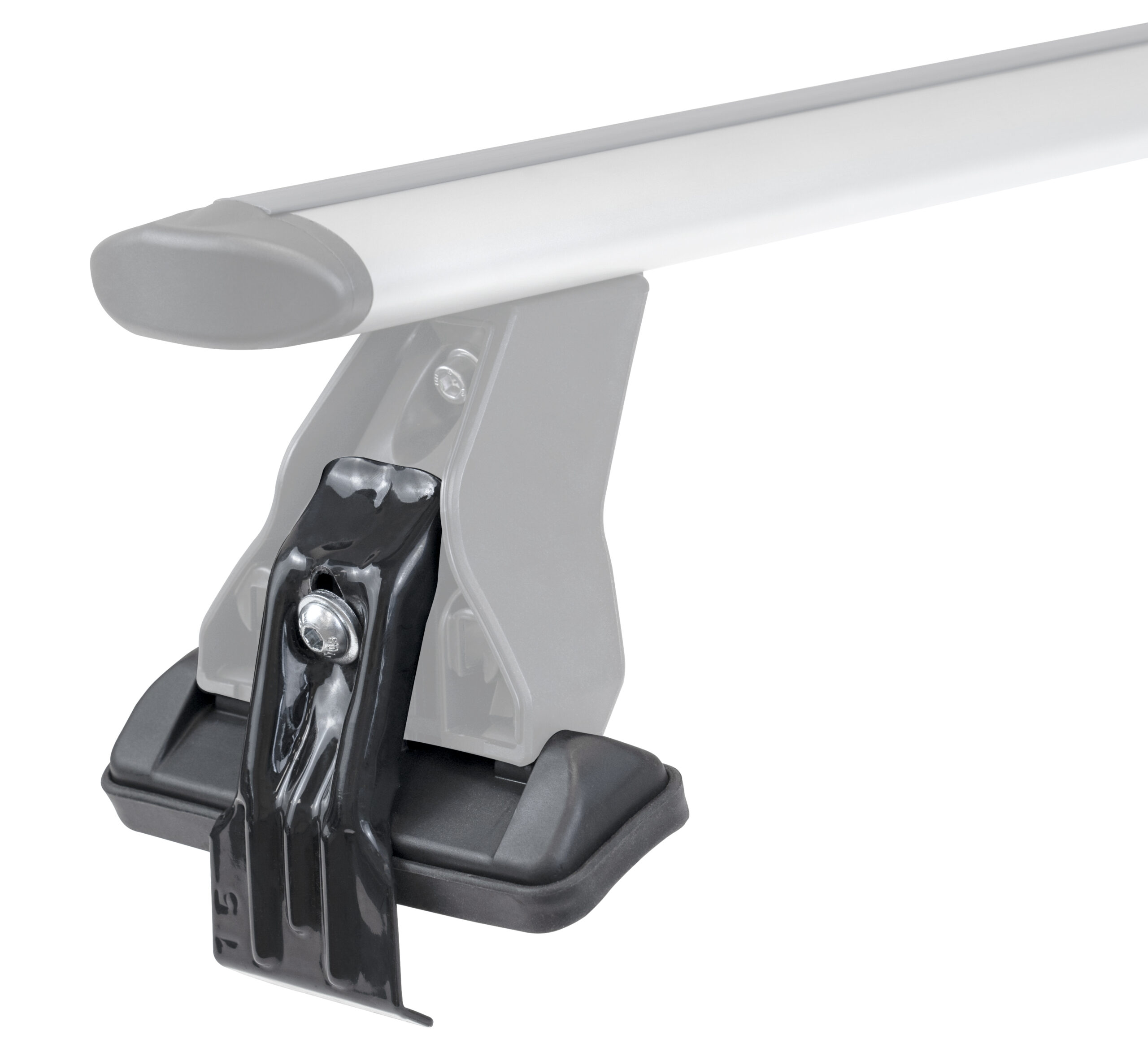 MENABO DLKIT99G KIT TYPE G ΑΚΡΑ (ΠΟΔΙΑ) ΓΙΑ ΜΠΑΡΕΣ ΟΡΟΦΗΣ DELTA / OMEGA BLACK / SILVER - 1 ΣΕΤ (16600/MB)