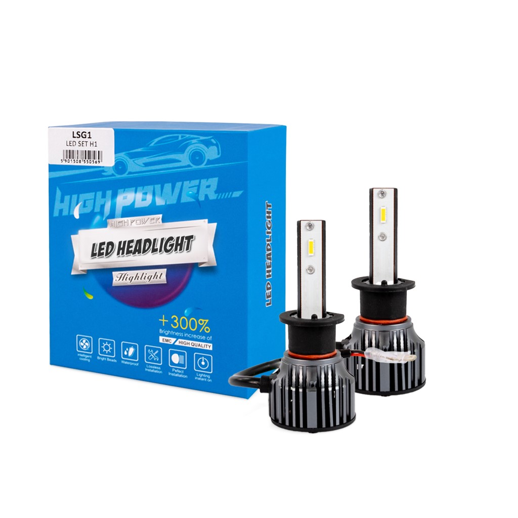 H1 1224V 6500K 5000lm 50W CSP1860 LED LSG SERIES 300 KIT M-TECH - 2 ΤΕΜ