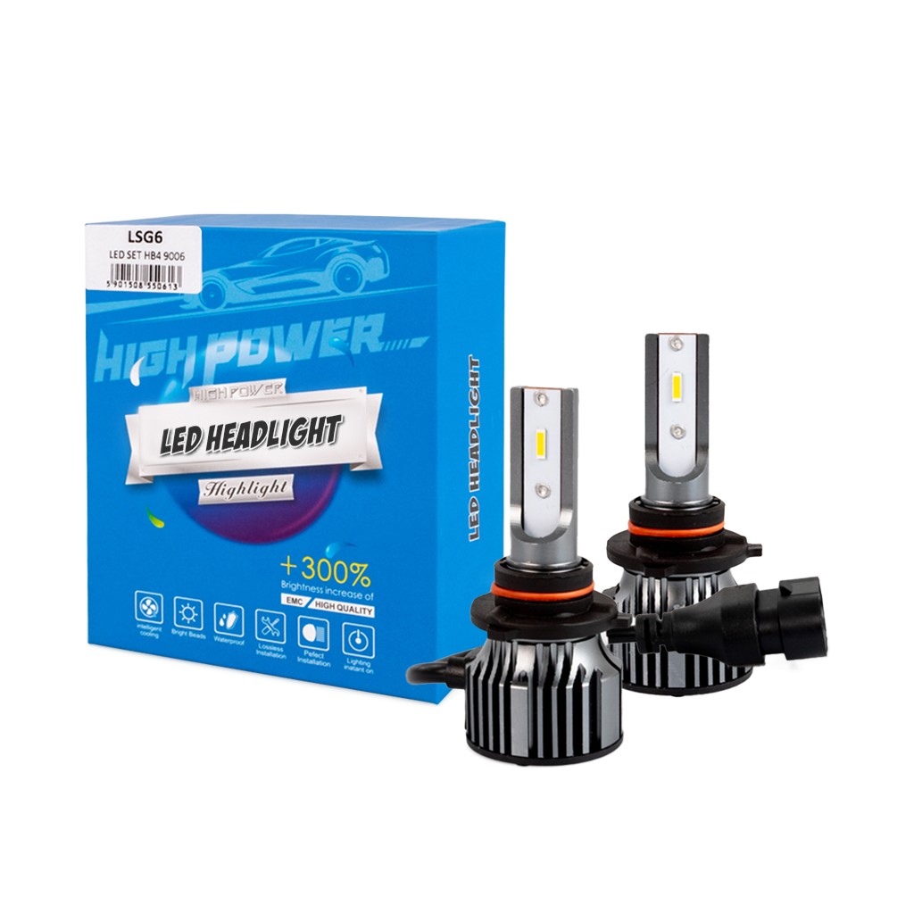 HΒ4 9006 1224V 6500K 5000lm 50W CSP1860 LED LSG SERIES 300 KIT M-TECH - 2 ΤΕΜ