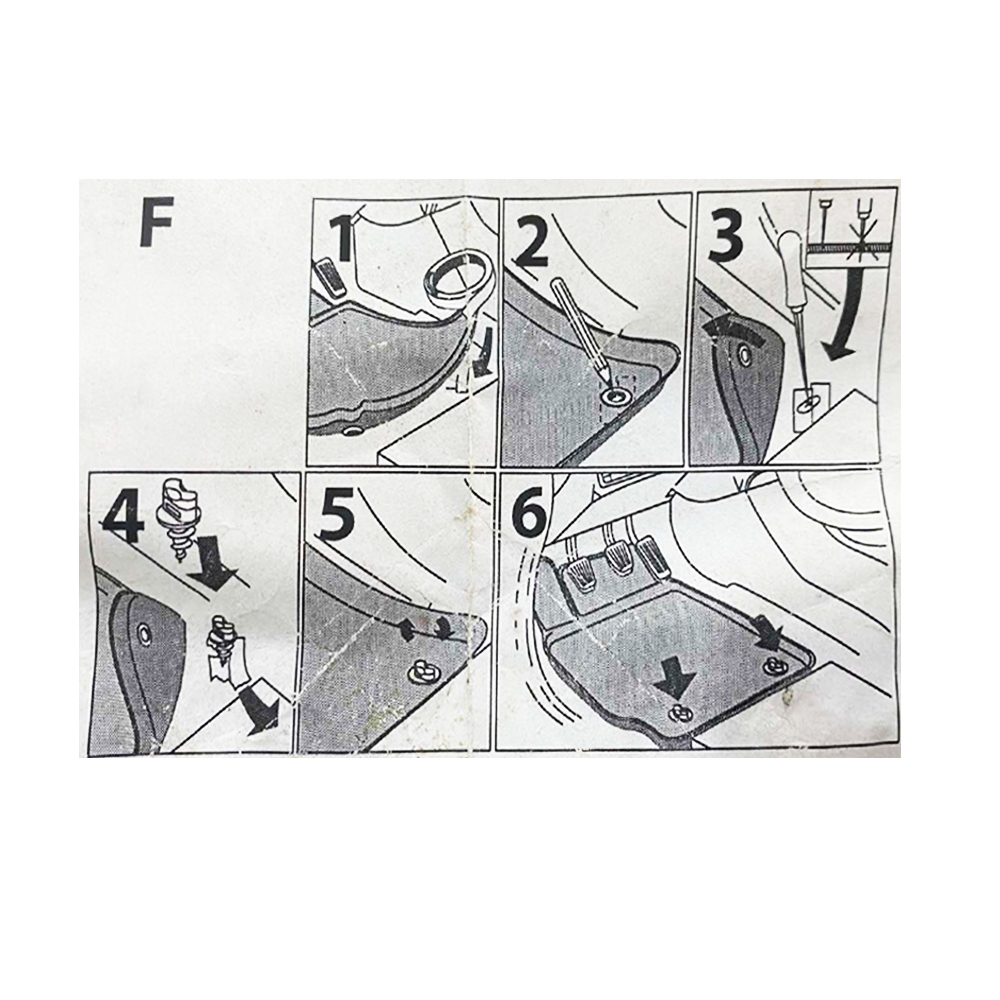 ΠΑΤΑΚΙΑ ΣΕ ΣΚΑΦΗ TPE ΛΑΣΤΙΧΟ ΓΙΑ TOYOTA IQ 03/2008+  ΣΕ ΜΠΕΖ ΧΡΩΜΑ NOVLINE - 3 ΤΕΜ.