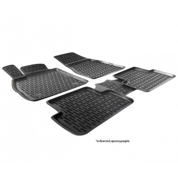 ΠΑΤΑΚΙΑ  ΓΙΑ SKODA RAPID 2012+  ΛΑΣΤΙΧΟ ΣΚΑΦΑΚΙΑ (ΜΑΥΡΟ) PERFLEX -4 ΤΕΜ.