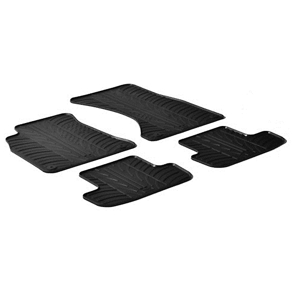 ΜΑΡΚΕ ΠΑΤΑΚΙΑ ΣΕ ΣΚΑΦΗ ΛΑΣΤΙΧΟ ΓΙΑ AUDI A5 CABRIO 032005-022017  A5 COUPE 3D 062007-082016 SUMISURA ΣΕ ΜΑΥΡΟ ΧΡΩΜΑ ME ΚΟΥΜΠΩΜΑΤΑ LAMPA - 4 ΤΕΜ