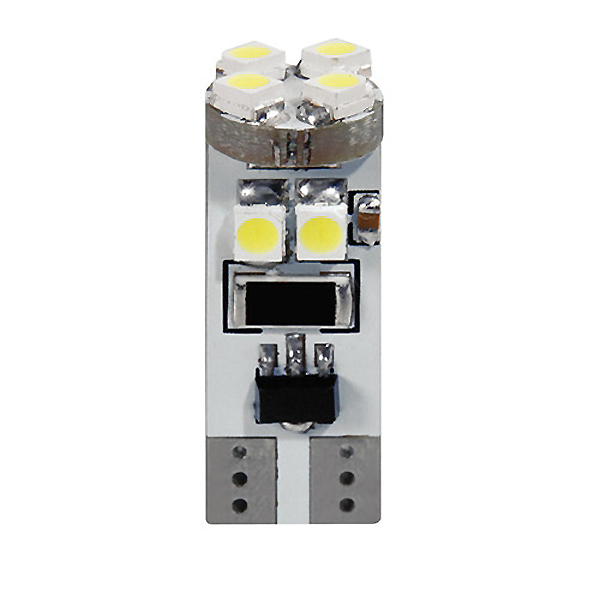 T10 W5W 24V 55lm HYPER-LED24 ΛΕΥΚΟ ΔΙΑΘΛΑΣΗΣ 8SMDx3chips ΤΡΙΠΛΟΕΣΤΙΑΚΟ- CAN-BUS 2ΤΕΜ