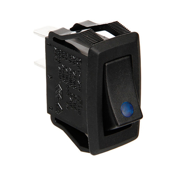 ΔΙΑΚΟΠΤΗΣ ROCKER 1224V LED 10A - ΜΠΛΕ