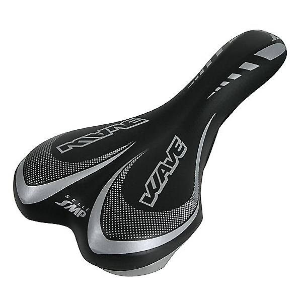 Σέλα ποδηλάτου 270x140mm 370gr μαύρη Wave Saddle