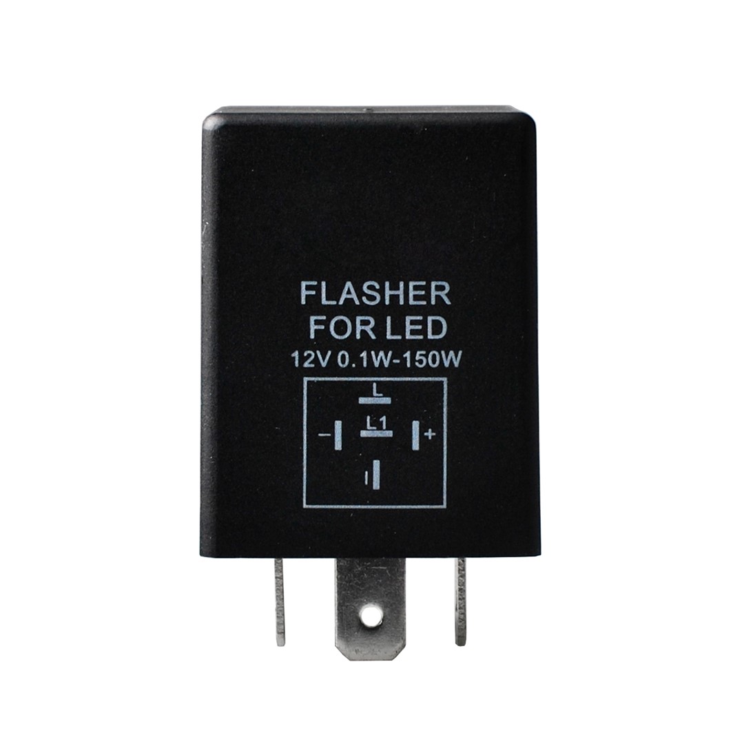 LED FLASHER ΦΛΑΣΙΕΡΑ 5 ΕΠΑΦΩΝ L- 30x30x30mm  M-TECH - 1ΤΕΜ