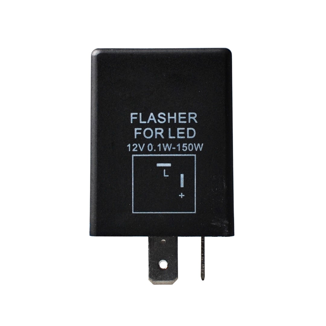 LED FLASHER ΦΛΑΣΙΕΡΑ 2 ΕΠΑΦΩΝ L- 30x30x30mm  M-TECH -1ΤΕΜ