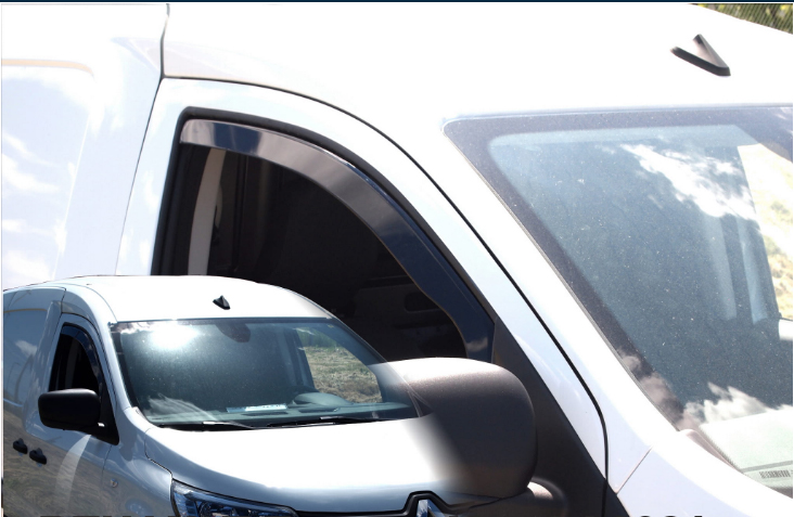 ΑΝΕΜΟΘΡΑΥΣΤΕΣ ΓΙΑ RENAULT EXPRESS VAN 2D 2021+ ΖΕΥΓΑΡΙ ΑΥΤΟΚΙΝΗΤΟΥ ΑΠΟ ΕΥΚΑΜΠΤΟ ΦΙΜΕ ΠΛΑΣΤΙΚΟ HEKO - 2 ΤΕΜ.