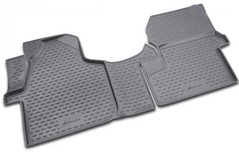 ΠΑΤΑΚΙΑ ΣΕ ΣΚΑΦΗ TPE ΛΑΣΤΙΧΟ ΓΙΑ VW CRAFTER 04/2006-12/2016  ΣΕ ΜΑΥΡΟ ΧΡΩΜΑ NOVLINE - 2 ΤΕΜ.
