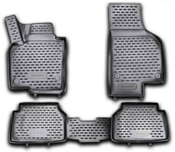 ΠΑΤΑΚΙΑ ΣΕ ΣΚΑΦΗ TPE ΛΑΣΤΙΧΟ ΓΙΑ VW TIGUAN 12/2007-2016  ΣΕ ΜΑΥΡΟ ΧΡΩΜΑ NOVLINE - 4 ΤΕΜ.
