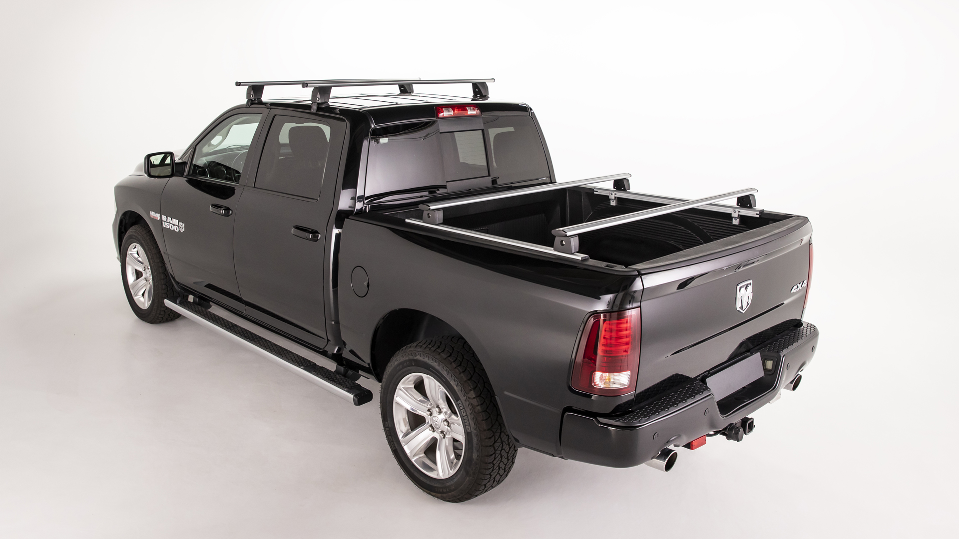 ΜΠΑΡΕΣ ΚΑΡΟΤΣΑΣ ΑΛΟΥΜΙΝΙΟΥ TBR - TRUCK BED RACK SYSTEM SILVER 1728 cm ΣΕ ΑΣΗΜΙ ΧΡΩΜΑ ΓΙΑ PICKUP ΚΑΙ ΑΓΡΟΤΙΚΑ ΟΧΗΜΑΤΑ MENABO - 2 ΤΕΜ