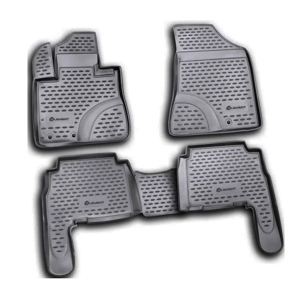 ΠΑΤΑΚΙΑ ΣΕ ΣΚΑΦΗ TPE ΛΑΣΤΙΧΟ ΓΙΑ KIA SORENTO 5D 2009-2012  ΣΕ ΜΑΥΡΟ ΧΡΩΜΑ NOVLINE - 4 ΤΕΜ.