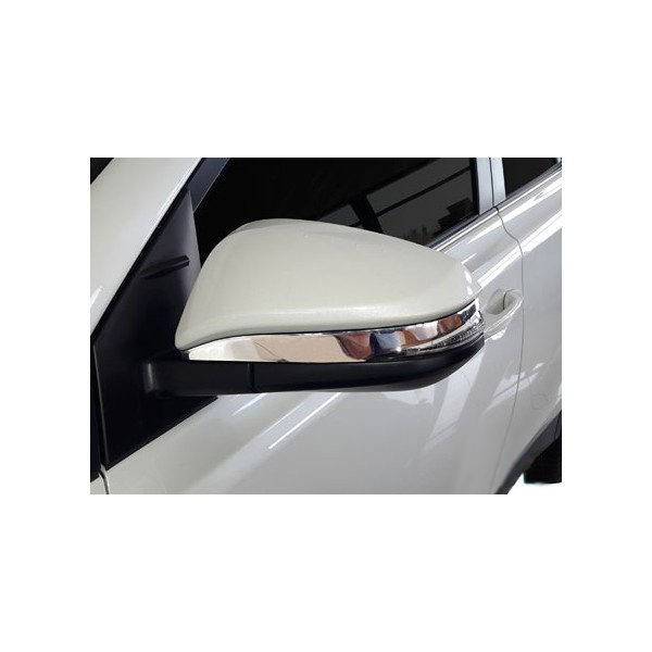 ΚΑΠΑΚΙΑ ΚΑΘΡΕΠΤΩΝ ΓΙΑ TOYOTA RAV 2 SUV 2013 ΧΡΩΜΙΟΥ 2 ΤΕΜ ΜΕΤΑΛΛΙΚΑ