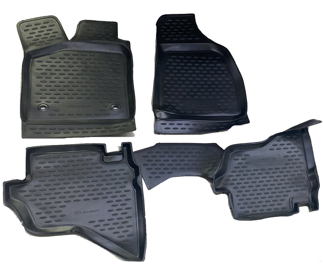 ΜΑΡΚΕ ΠΑΤΑΚΙΑ ΣΕ ΣΚΑΦΗ TPE ΛΑΣΤΙΧΟ ΓΙΑ FORD RANGER 2007-2011  ΣΕ ΜΑΥΡΟ ΧΡΩΜΑ ΜΕ ΔΙΑΤΡΗΤΑ ΚΟΥΜΠΩΜΑΤΑ NOVLINE - 4 ΤΕΜ