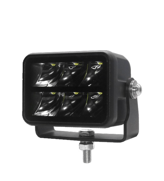 ΠΡΟΒΟΛΕΑΣ ΟΔΗΓΗΣΗΣ LED OSRAM DRIVING LIGHT 6x5W HP LED 1224V 30W 2520lm 85x62x74mm BLACK SERIES M-TECH - 1 ΤΕΜ