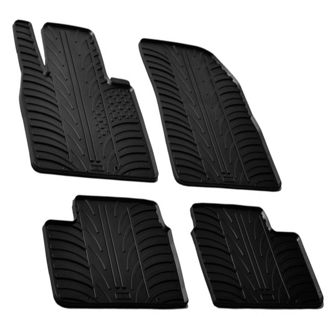 ΜΑΡΚΕ ΠΑΤΑΚΙΑ ΣΕ ΣΚΑΦΗ ΛΑΣΤΙΧΟ ΓΙΑ NISSAN MICRA 112010-2017 SUMISURA ΣΕ ΜΑΥΡΟ ΧΡΩΜΑ ME ΚΟΥΜΠΩΜΑΤΑ LAMPA - 4 ΤΕΜ