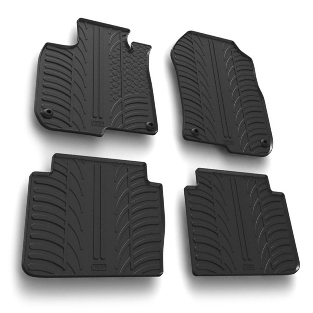 ΜΑΡΚΕ ΠΑΤΑΚΙΑ SUMISURA ΛΑΣΤΙΧΟ ΓΙΑ HONDA CR-V 112018 ΣΕ ΜΑΥΡΟ ΧΡΩΜΑ ME ΚΟΥΜΠΩΜΑΤΑ LAMPA - 4 ΤΕΜ
