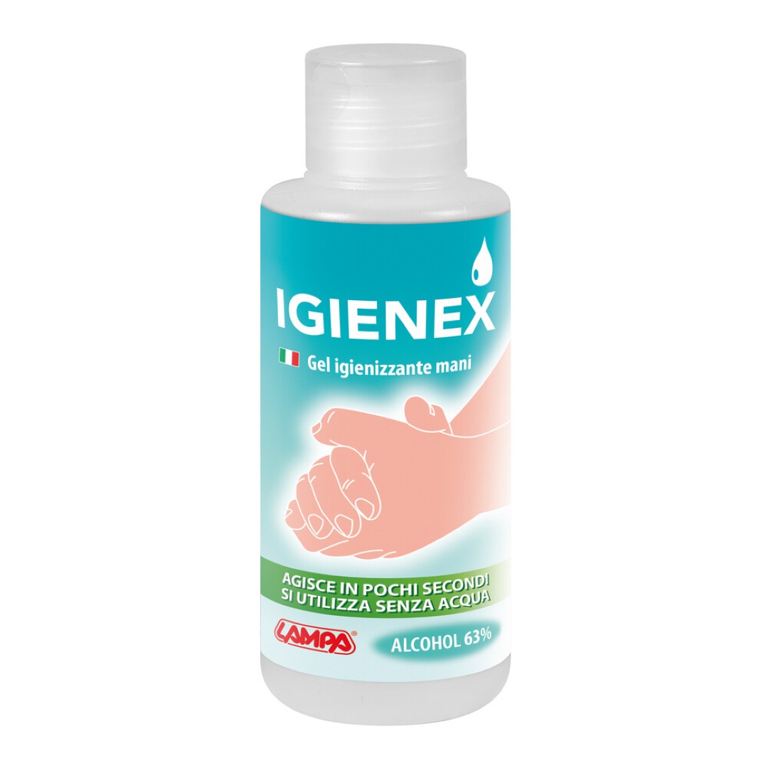 ΑΝΤΙΣΗΠΤΙΚΟ ΤΖΕΛ ΧΕΡΙΩΝ IGIENEX 63 ΑΛΚΟΟΛΗ 150ml