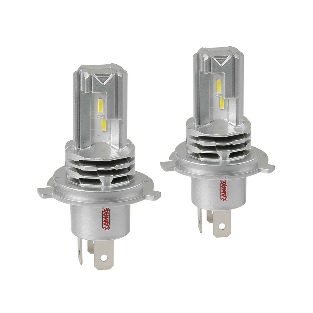 H4 HALO KILLER P43t 9-32V -20W  - 6500K - 3200lm HALO LED KIT SERIES 10 12 LED ZES CHIPS - 2 ΤΕΜ